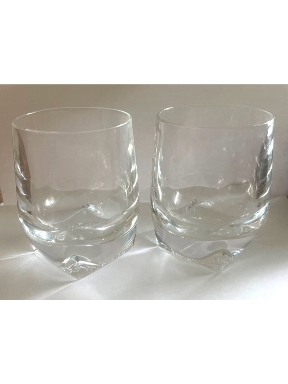 Johnnie Walker Blue Label Royal Grand Estate Crystal Snifter Glasses Set Of 2 Vt - Picture 3 of 4